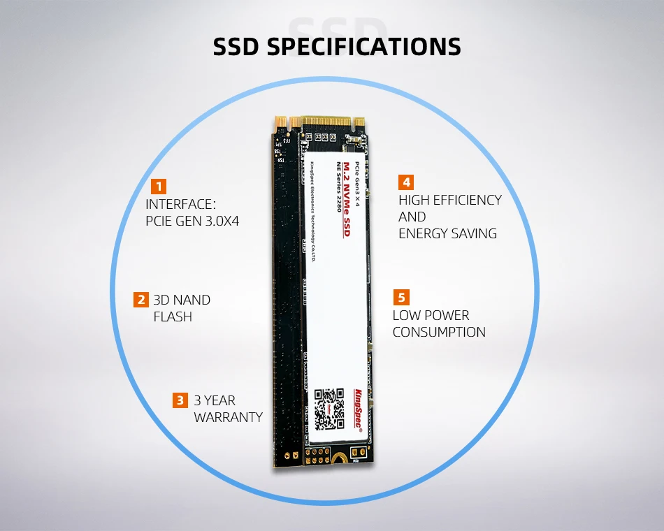 KingSpec M.2 SSD PCIe 240 ГБ 480 1 ТБ 2 ТБ SSD жесткий диск ssd m.2 NVMe pcie M2 2280 SSD внутренний жесткий диск для ноутбука MSI Тетрадь
