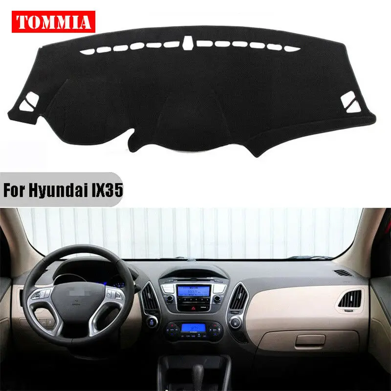 

For Hyundai IX35 2010-15 Dashboard Cover Non Slip Dash Mat Sun Shade Carpet Pad