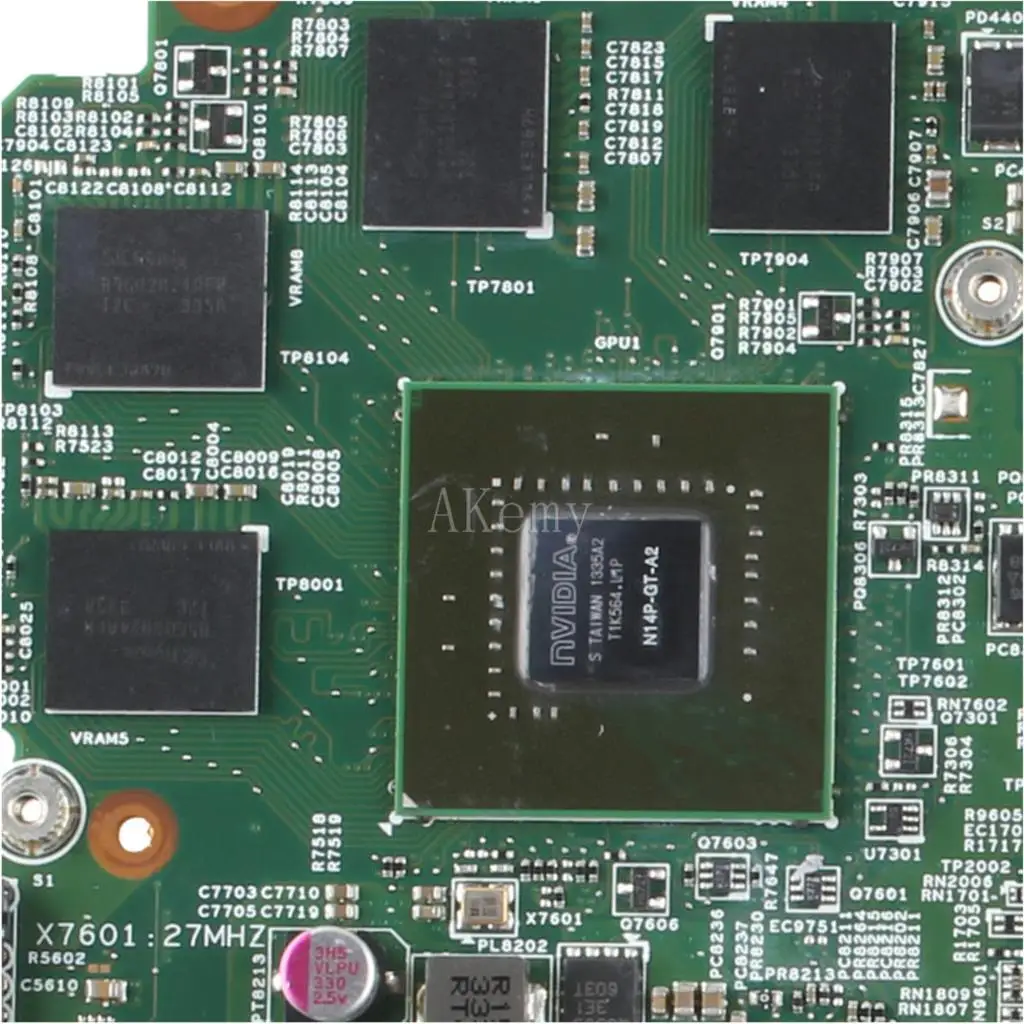 Абсолютно новая материнская плата для ноутбука For DELL Inspiron 3437 5437 I5-4200U GT720M/2G CN-0YFVC4