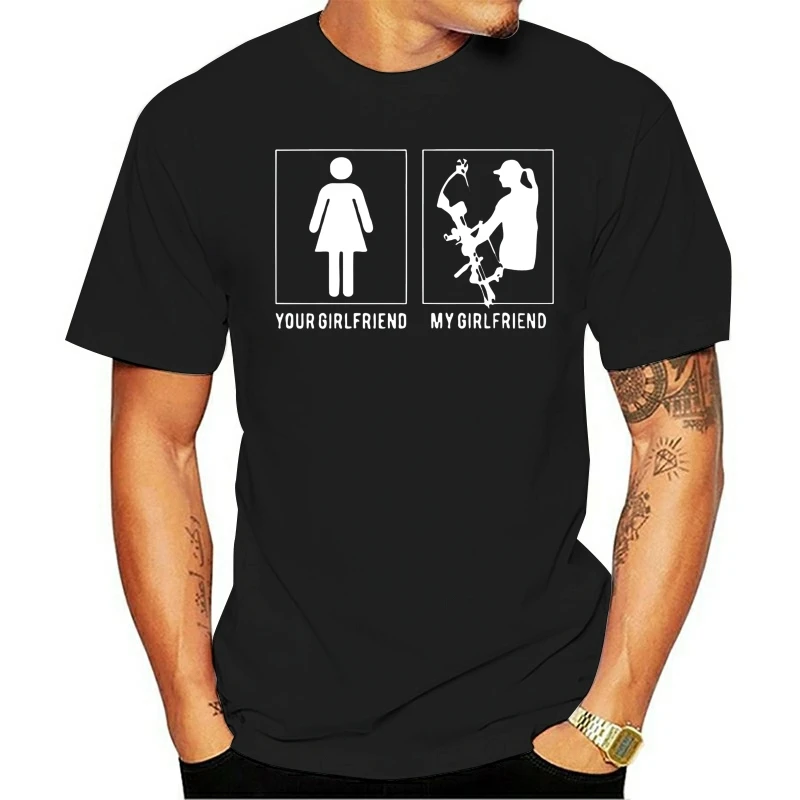 

Brand Your Girlfriend My Girlfriend 2021 Summer Men Short Sleeve T-Shirt
