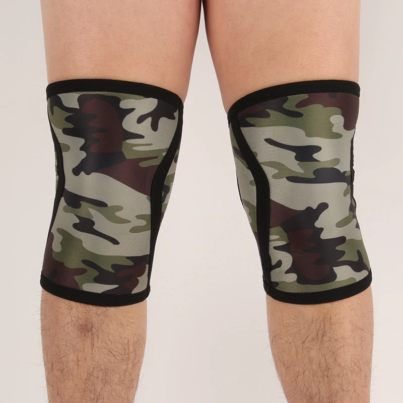 1 пара неопреновые компрессионные наколенники для мужчин и женщин тяжелой