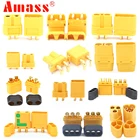 10 x разъем Amass XT60 XT60U XT60H XT60PW MT60 MR60 XT30U XT30UPB XT30PW MR30 XT90H XT90-S (5 пар)