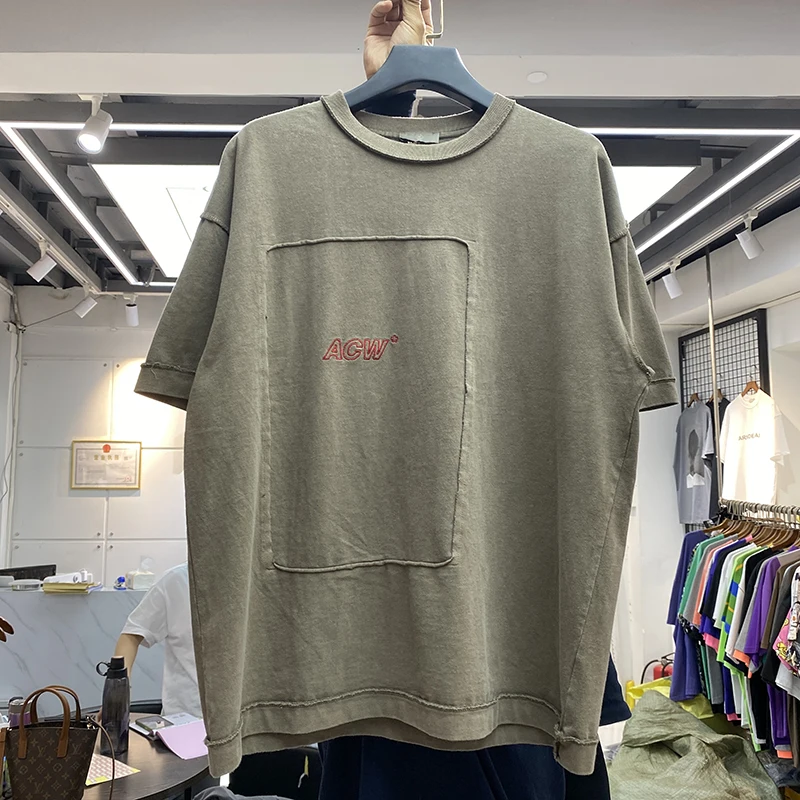 

2021ss A COLD WALL T-shirt Men Women Top Quality Vintage Wash A-COLD-WALL Tee ACW Tops mens T shirts Clothing
