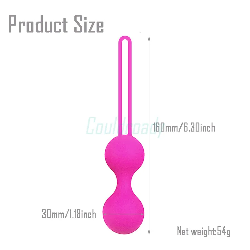 Вагинальные шарики тренажер силиконовые Умные Бен-ва для укрепления мышц