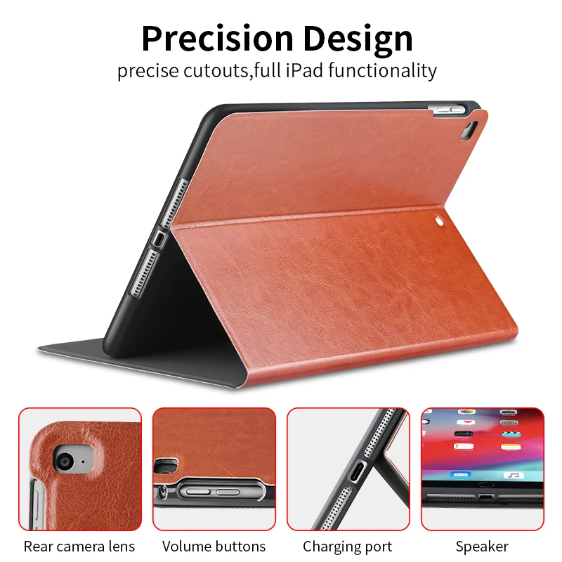 Чехол для ipad air 1 2 3 10 5 чехол из искусственной кожи 2019 9 7 2017 2018 pro 11 2020 Smart Auto Sleep|Чехлы