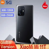 global version xiaomi 11t smartphone 128gb256gb rom dimensity 1200 ultra octa core 5000mah battery 67w fast charge 108mp camera