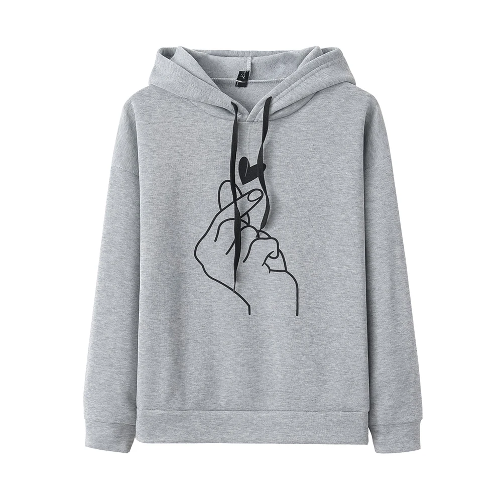 

Fashion oversize Sweatshirts Print Women's Long Sleeve Hoody Jumper Pullover Top Blouse Women's Sweatshirt