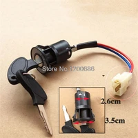 26mm ignition switch cable lock wire harness for motorcycle electric bike ignition wire harness