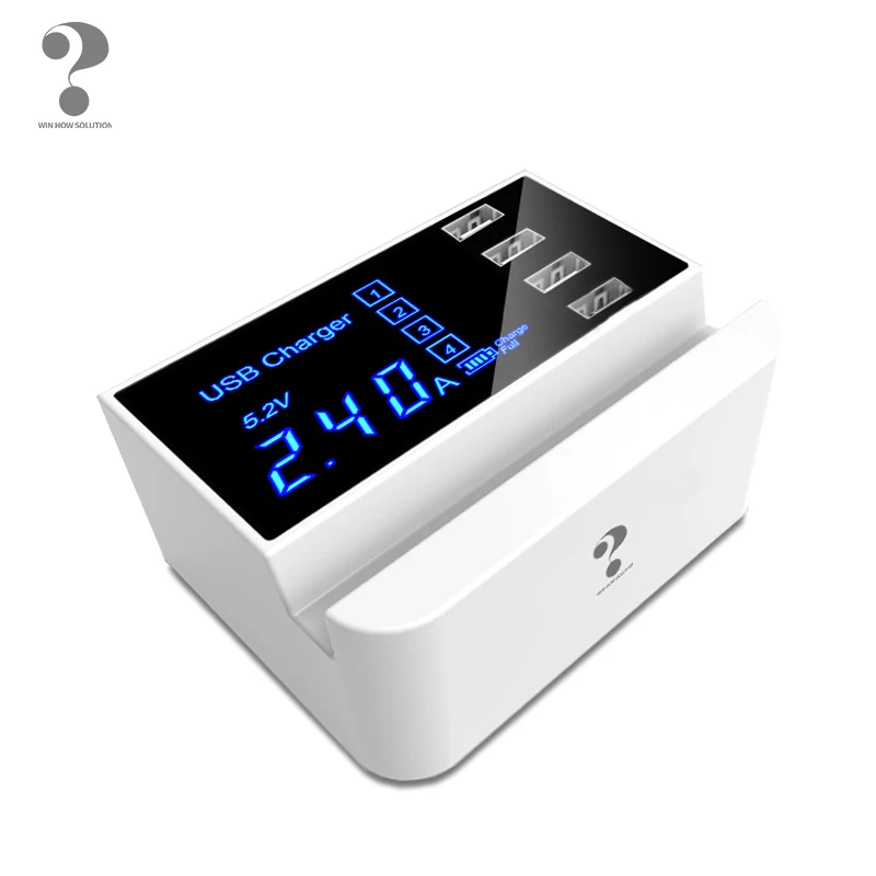 Смарт USB зарядное устройство настенный адаптер станция концентратор