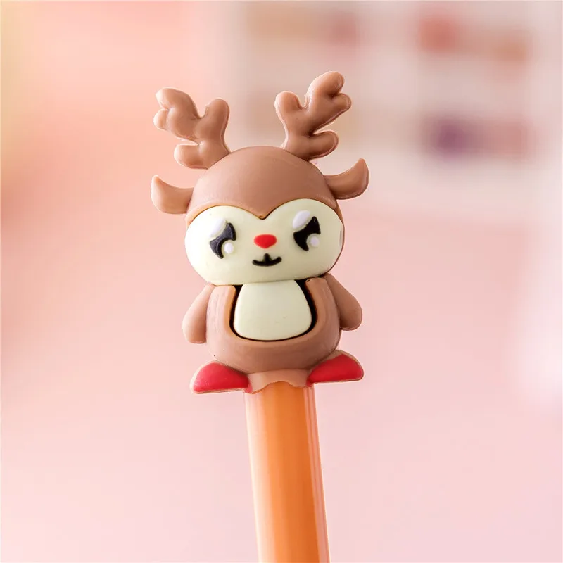 

Neutral Pen Cute Cartoon Christmas Series Students Pen Christmas Stationery School Office Supplies FKU66