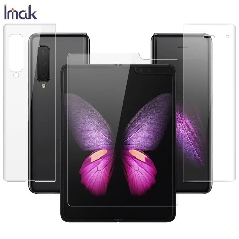 IMAK Hydrogel 3 III пленка для samsung Galaxy Fold Phone screen+ внутренний экран+ задняя защитная пленка мягкая защитная пленка