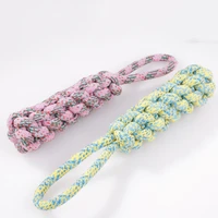 dog toy cotton rope training accessories toys bite resistant play heart dental pets games dog training supplies bb50w