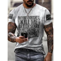 popular fashion mens t shirts daily leisure sports outing shirts mens summer round neck oversized t shirt tops