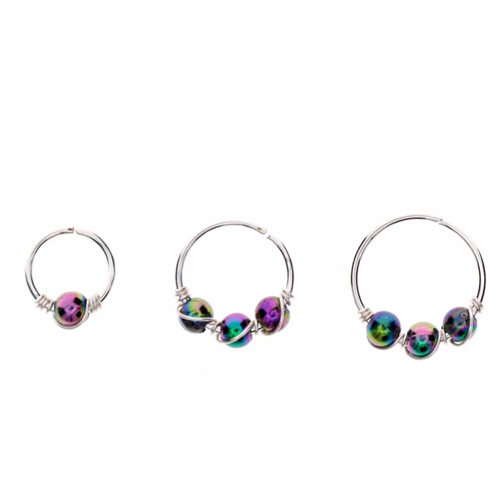 2 шт. уха ногтей кости серьги штанги Серьги Для Пирсинга Ушей пирсинг черный