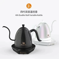 brewista 220v 600ml double layer stainless steel heat preservation smart temperature control teapot hand coffee dripmaker