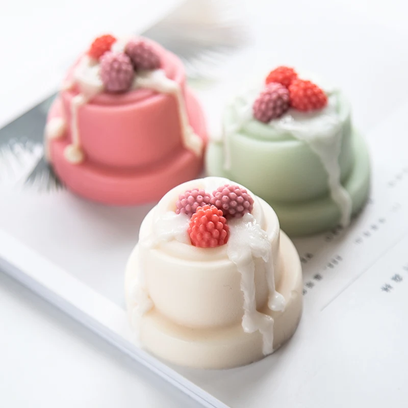 6 полостей 3-х уровневая торт Форма Fondant(сахарная) торт силиконовые формы для торта декоративные инструменты ручной работы мусс для пирожных "сделай сам" форма для мыла, шоколада