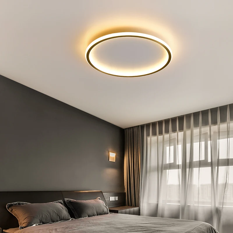 

2021 New Ultra-thin LED Ceiling Light Round Modern Minimalist Bedroom Lights White Ceiling Lamp