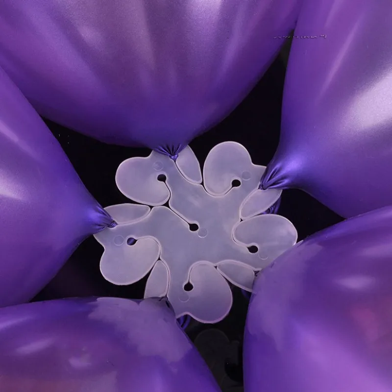 5 шт. 11 в 1 воздушный шар моделирование Уплотнение Клип палочки двойной цветок