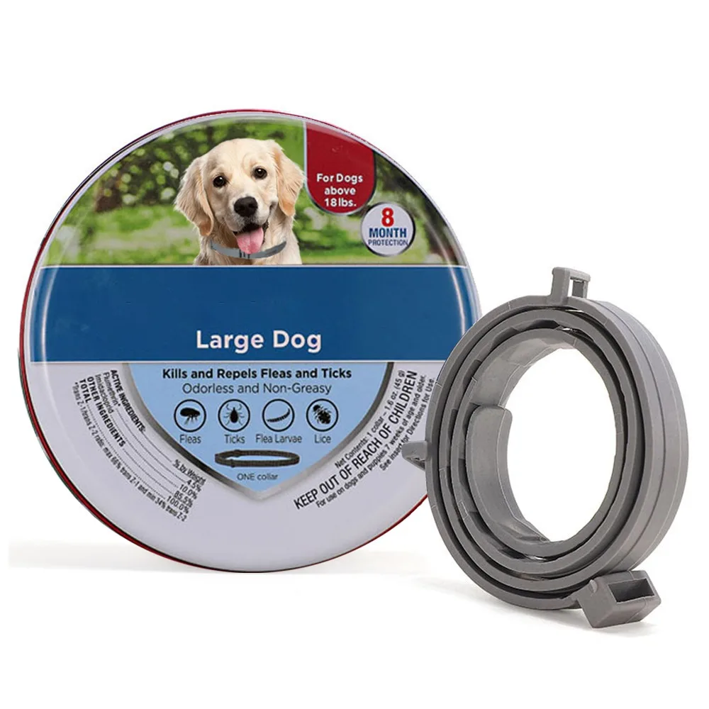 Ошейник против блох и клещей для собак ошейник предотвращения заражения комаров