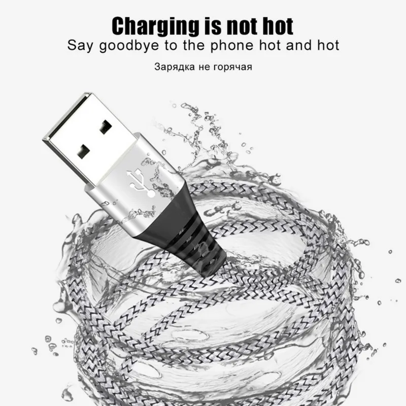 Usb-кабель 8Pin Micro USB type C зарядный кабель для iPhone X samsung S9 зарядный кабель Micro зарядный usb-шнур зарядный провод