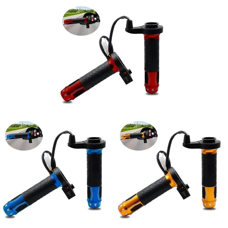 

Universal 12V Motorcycle Heated Grip Handle Warmers Motobike Heating Grips for 22mm Throttle Diameter Handle Grips Motorcycle Pa