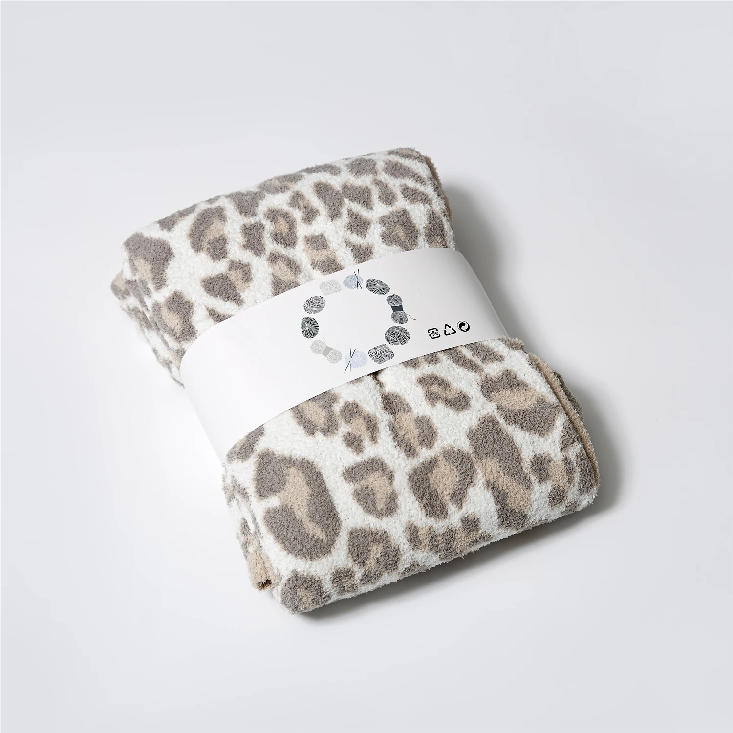 

Soft Velvet Blanket Leopard Polyester Yarn Knitted Towel Throw Blanket Sofa Cover Airplane Nap Sleeping Thread Blankets