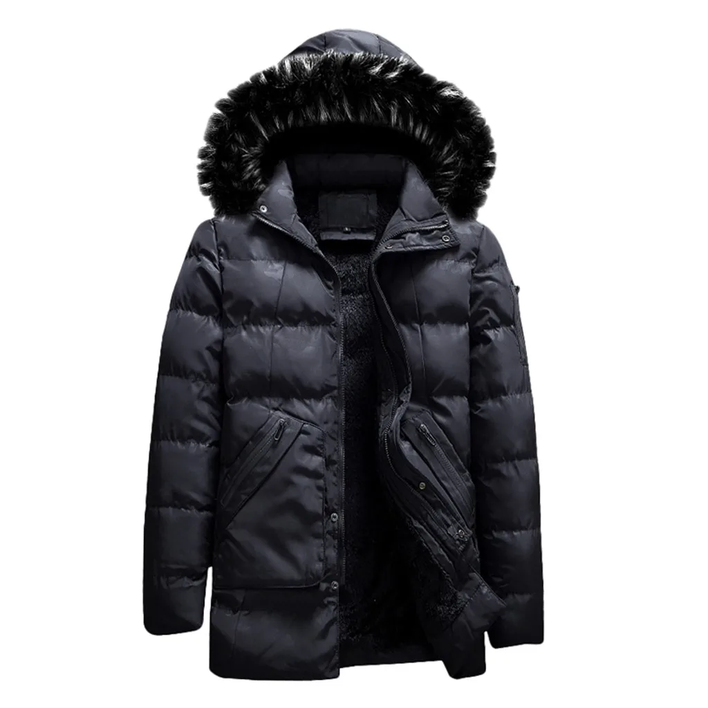 SAGACE 2020 Новая модная зимняя мужская куртка с длинными рукавами утолщенная теплая