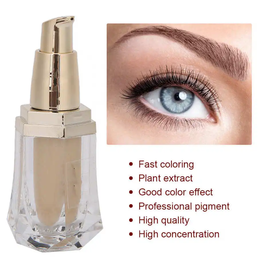 Tattoo Accessories 10ml Eyebrow Ink Pigment Easy Coloring Makeup Supplie |