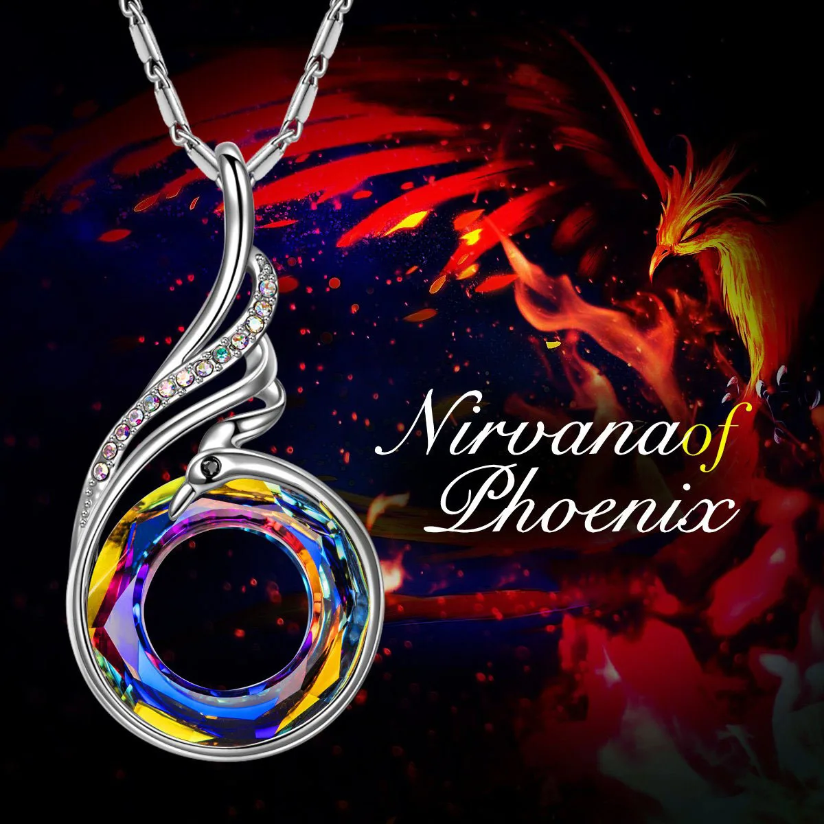 

King of Birds Phoenix Necklace