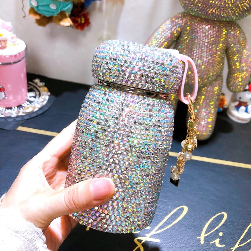 

Умный термос из нержавеющей стали с дисплеем температуры, умная бутылка для воды, вакуумный термостакан, кружка, милая чашка для кофе с брил...