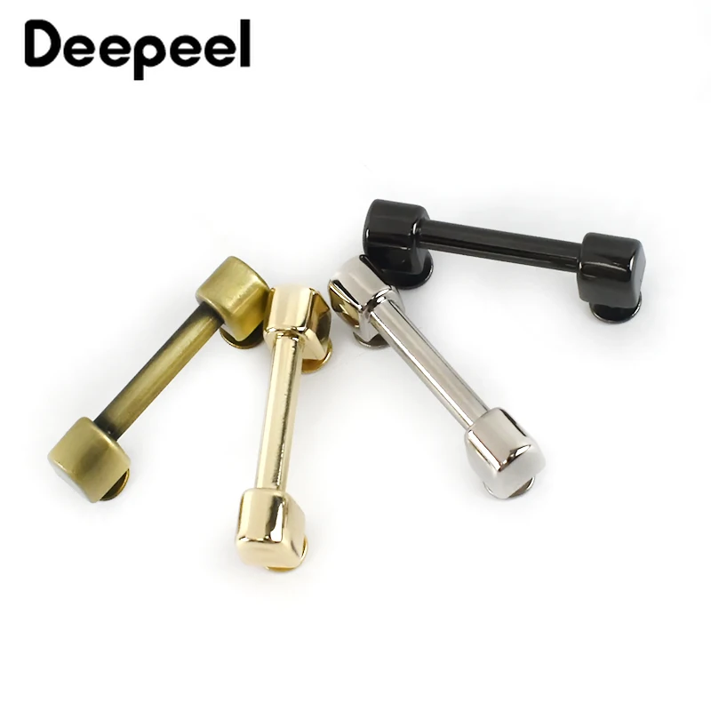 Deepeel 5 шт. 2 см металлическая пряжка Арка Блокировка моста ручка винт для кожаного