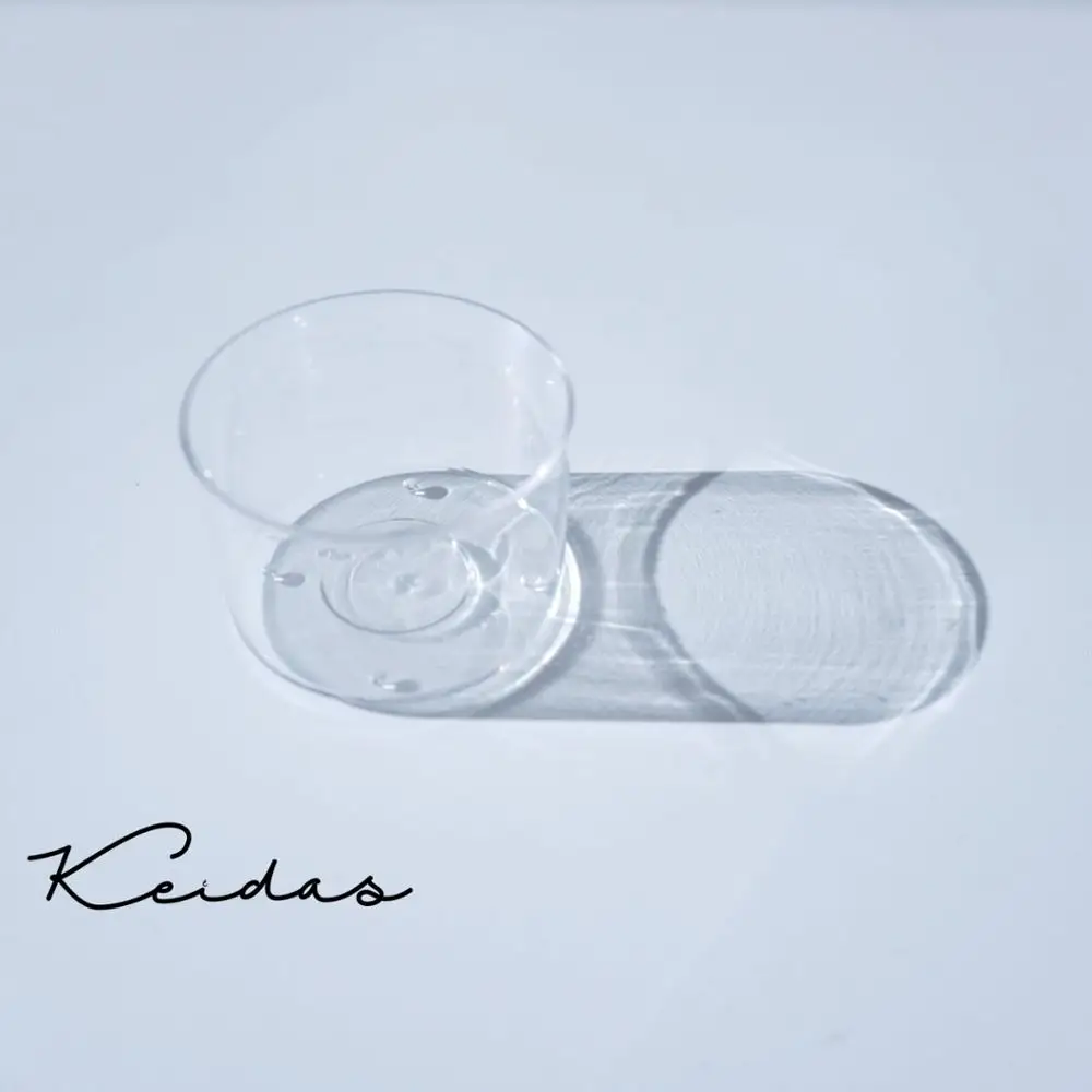 10 шт. прозрачные контейнеры для свечей из поликарбоната круглой формы 39 5x27 5