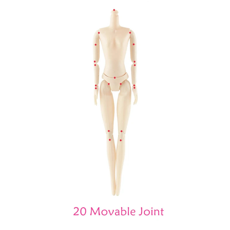 2020 новая 30 см Модная Кукла 1/6 BJD куклы Тело Макияж 3D глаза длинный парик волосы