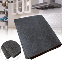 black cooker hood extractor activated carbon filter cotton for smoke exhaust ventilator home kitchen range hood parts