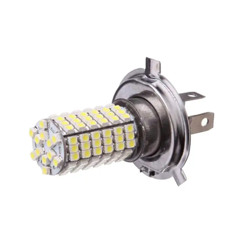 

Car H4 120 LED 3528 SMD White Fog Headlight Bulb Head Light 12V Super Bright NEW