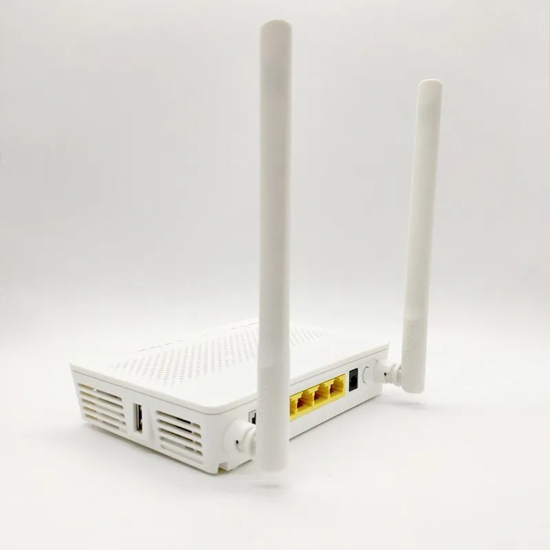 6 шт. Gpon onu EG8141A5 1GE + 3FE WLAN 2 4G WIFI 1TEL Б/у EPON ONT FTTH 5DB антенна домашнее оптоволоконное