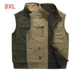 8XL уличная Военная Тактическая Мужская свободная дышащая удобная многослойная Сумка Двусторонняя одежда для пешего туризма кемпинга рыбалки кемпинга мужской жилет