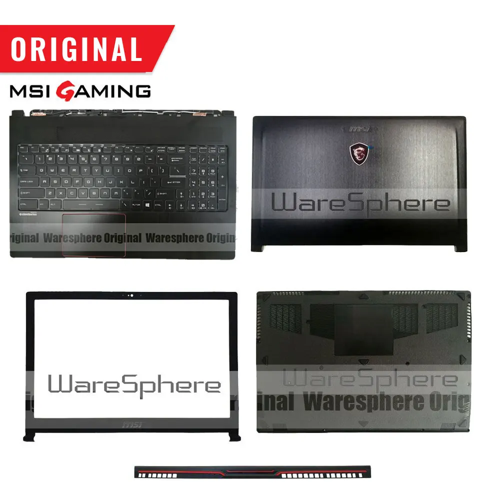 Новинка Оригинальный чехол для MSI GS63 GS63VR задняя крышка ЖК дисплея подставка рук