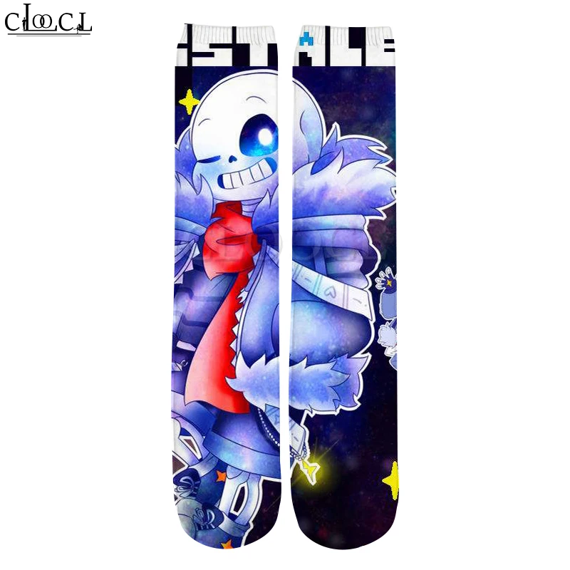 

CLOOCL Game Undertale 2021 New Fashion Mens 3D Printed Hot Selling All-match Men Women Casual Straight Socks