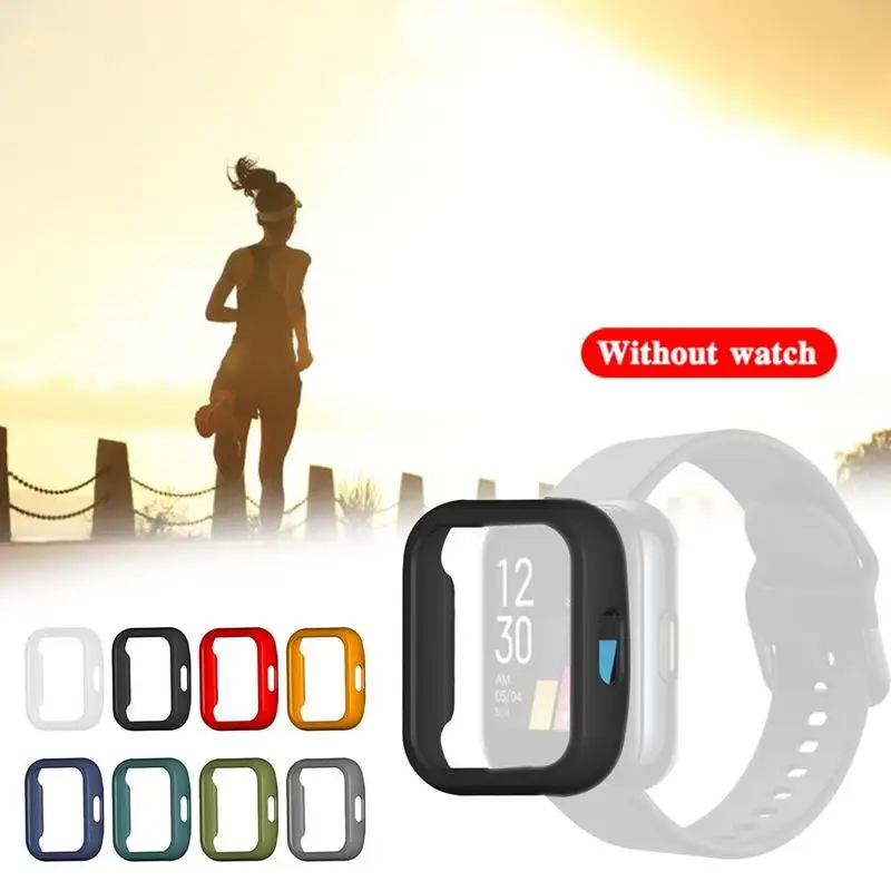 

Protector Cover Case For Realme Watch Protection Shell Hard Plastic PC Frame Bumper For Realme Smart Watch Accessories