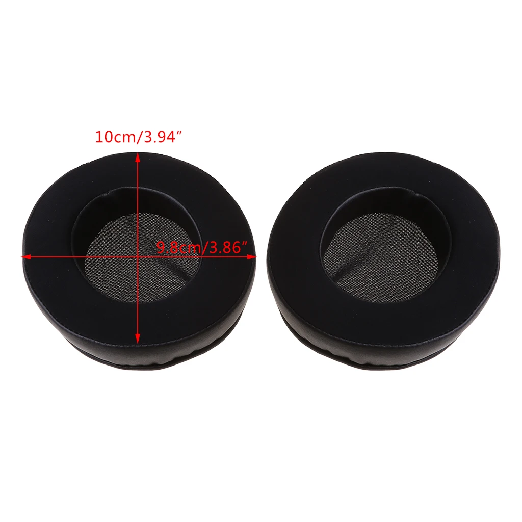 

1Pair Replaced Leather Earpads Breathable Ear Pads Cushions Cover for Razer Nari 7.1 THX Headphone Accessories