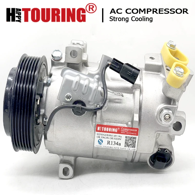 Компрессор переменного тока для Nissan qashqai 2014 2015 2016 2017 2018 92600 4EP0A GE447160-6922 926004EP0A 447160-6922
