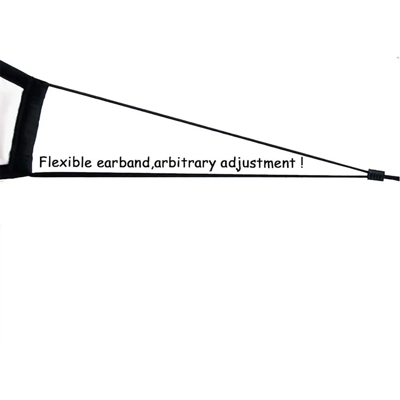 100 шт. Швейные Эластичная лента шнур с регулируемой пряжкой Маска ушной шнурки