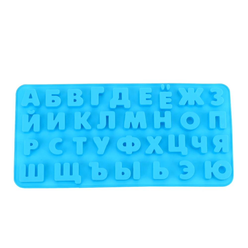 Силиконовая форма NICEYARD для украшения торта с буквами и русским алфавитом | Дом