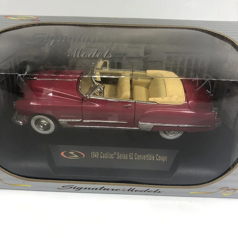 Фирменный 1:32 1949 Cadillac конвертируемый винтажный игрушечный автомобиль игрушки для детей литая под давлением модель автомобиля подарок на день рождения