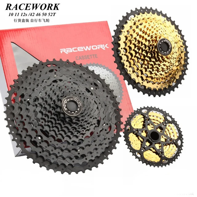 Новинка 2019 RACEWORK 11 42 46 50t 52t 10/11/12 скоростной Кассетный Маховик для горного