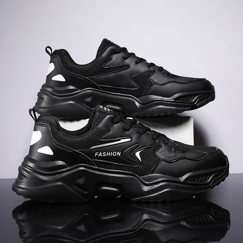 

Men Fashion Lightweight Sports Shoes Running Shoes Outdoor Sports Shoes Breathable Mesh Comfortable Running Shoes Shoelaces