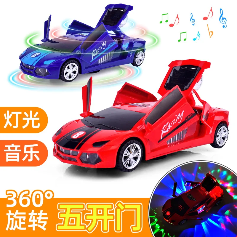 

Electric universal police car for dance, swivel toy car for boys and girls, christmas and birthday gift