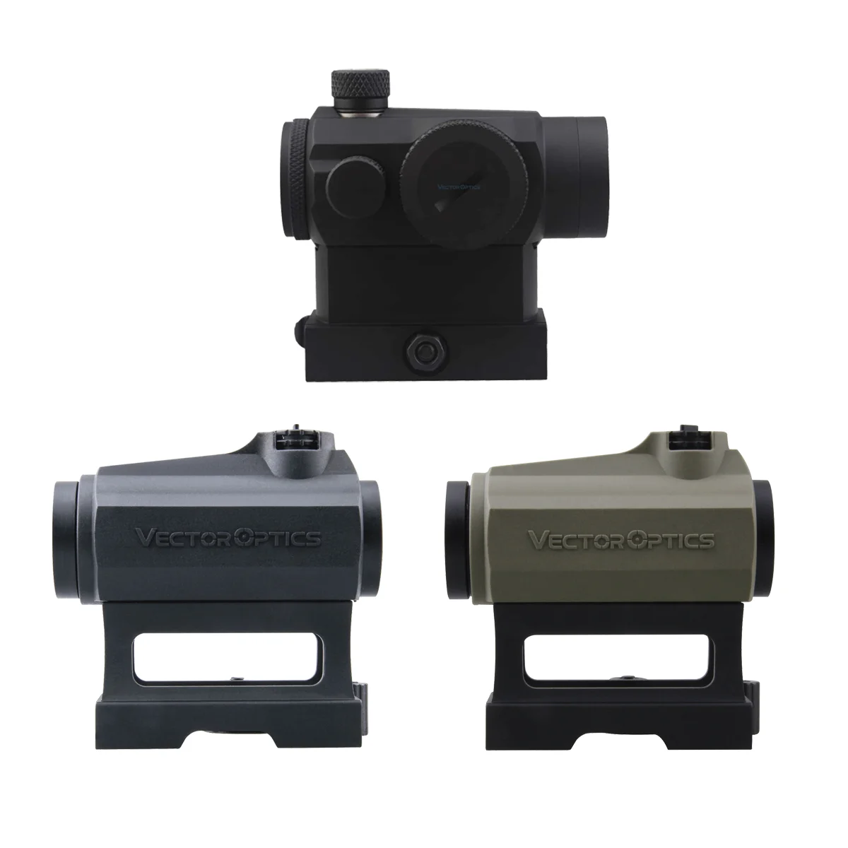Vector Optics 1x22 Red Dot Sight 3MOA с 11 уровнями яркости Рефлекторный коллиматорный прицел Scope