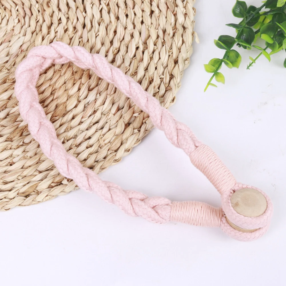 

Curtain Clip Holdback Window Drape Decoration Magnetic Curtain Tieback Holder Buckle Rope Room Window Accessories